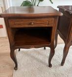 Twee brocante nachtkastjes, Ophalen, Gebruikt, Hout