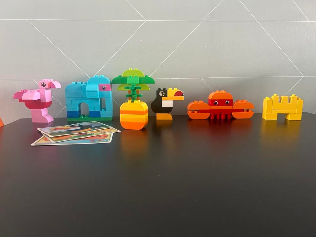 Lego duplo bouwdoos 10853, Ophalen, Zo goed als nieuw, Duplo