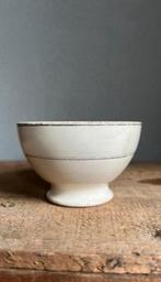 Frans spoelkommetje zwarte / zilveren streep, Antiek en Kunst, Curiosa en Brocante, Ophalen of Verzenden