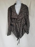 Gaaf zwart-wit damesjasje mt 42 merk Sao Paulo, Kleding | Dames, ., Zwart, Maat 42/44 (L), Ophalen of Verzenden