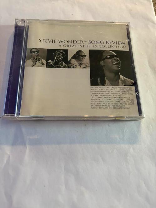 Stevie Wonder - Song review, Cd's en Dvd's, Cd's | R&B en Soul, Gebruikt, 1980 tot 2000, Ophalen of Verzenden