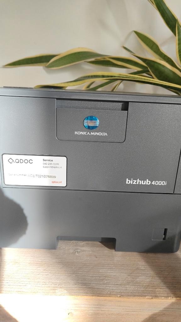 Zwart/wit printer Konica Minolta bizhub 4000i, Computers en Software, Printers, Zo goed als nieuw, Printer, Laserprinter, Zwart-en-wit printen