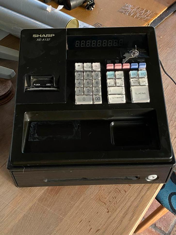 Sharp XE-A137 Kassa, Verzamelen, Elektronische Apparatuur, Overige typen, Ophalen