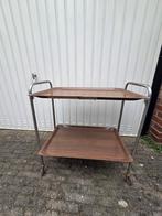 A3 vintage serveerwagen trolley theewagen inklapbaar bar, Ophalen