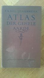 Bos-Niermeyer Schoolatlas de gehele aarde (1956), Boeken, Atlassen en Landkaarten, Gelezen, Wereld, Ophalen of Verzenden, Bosatlas