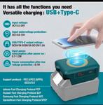 Makita lader, Witgoed en Apparatuur, Ophalen of Verzenden, Zo goed als nieuw