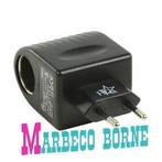 AC DC Adapter voor gebruik autolader thuis, car adapter, Nedis, Nieuw, Info@marbeco.nl, Ophalen of Verzenden