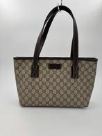Gucci Supreme Tote Bag, Ophalen of Verzenden, Zo goed als nieuw, Bruin, Schoudertasje