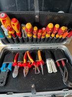Parat Koffer Vol met Gereedschap. Elektra. Zeer complete set, Ophalen of Verzenden, Gevuld, Zo goed als nieuw