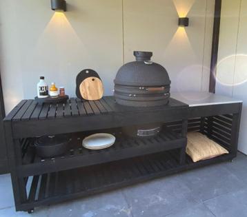 Stijlvolle Buitenkeuken/ Kamado tafel beschikbaar voor biedingen