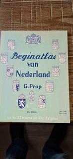 Beginatlas van Nederland - G. Prop, Boeken, Atlassen en Landkaarten, Gelezen, Bosatlas, 1800 tot 2000, Nederland