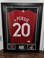 Van Persie Gesigneerd Manchester United Shirt COA, Verzamelen, Ophalen of Verzenden, Zo goed als nieuw, Buitenlandse clubs, Shirt