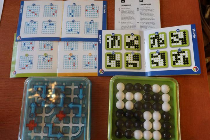 2 Smart Games: City Maze en Bend-it, Kinderen en Baby's, Speelgoed | Educatief en Creatief, Zo goed als nieuw, Puzzelen, Ontdekken