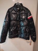 Winterjas merk moncler 1x kort gedrag, Maat 52/54 (L), Moncler, Zwart, Ophalen of Verzenden