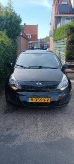 Kia Rio 1.2 CVVT Super pack carplay I 5DRS 2012 Zwart, Auto's, Voorwielaandrijving, 450 kg, 4 cilinders, Zwart