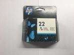 HP inkt  22 kleur, Ophalen of Verzenden, Nieuw, Cartridge, HP