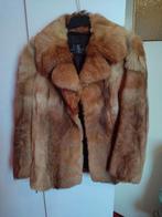 Vintage Real Fox Fur Coat, Maat 38/40 (M), Overige kleuren, Ophalen of Verzenden, Onbekend