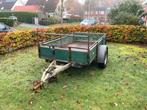 Sterke aanhanger 2,18x1,23m nieuwe velgen en banden, Auto diversen, Aanhangers en Bagagewagens, Ophalen of Verzenden, Gebruikt