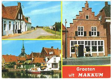 908882 Makkum Friesland Nette oude kaart Onbeschreven beschikbaar voor biedingen
