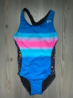 Turnpakje GK maat 146 152 158, Sport en Fitness, Turnen, Blauw, Ophalen of Verzenden, Zo goed als nieuw, Turnpak(je)