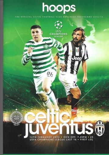 CHAMPIONS LEAGUE PROGRAMMA'S CELTIC beschikbaar voor biedingen