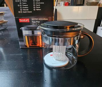 Bodum Bistro Nouveau theepot (nieuw!) beschikbaar voor biedingen