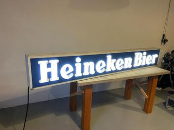 Heineken lichtbord reclamebak ledbord lichtbak beschikbaar voor biedingen