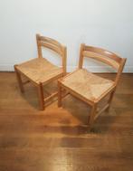 Deense stoelen van Børge Mogensen voor Karl Andersson, Huis en Inrichting, Stoelen, Ophalen, Gebruikt, Twee, Bruin