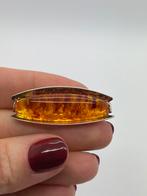 Z347 Prachtige zilveren Fischland broche, Sieraden, Tassen en Uiterlijk, Antieke sieraden, Ophalen of Verzenden, Zilver, Broche