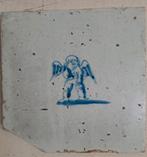 Wandtegel oud engel, Ophalen
