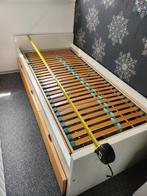 Stevig 1-persoons bed (90 x 200) met 3 ruime lades!, Huis en Inrichting, Slaapkamer | Bedden, Ophalen, Gebruikt, 90 cm, Eenpersoons