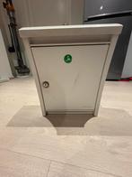 Penne Steely brievenbus wit, Tuin en Terras, Brievenbussen, Ophalen, Gebruikt, Brievenbusklep