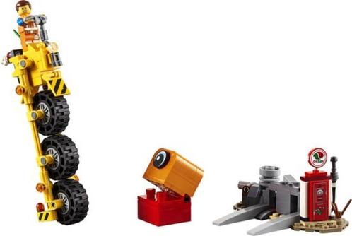 LEGO The Movie 2 - Emmets Driewieler! - 70823, Kinderen en Baby's, Speelgoed | Duplo en Lego, Gebruikt, Lego, Complete set, Ophalen of Verzenden