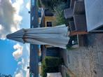 Tuinparasol, Zweefparasol, Verstelbaar, Gebruikt, 2 tot 3 meter