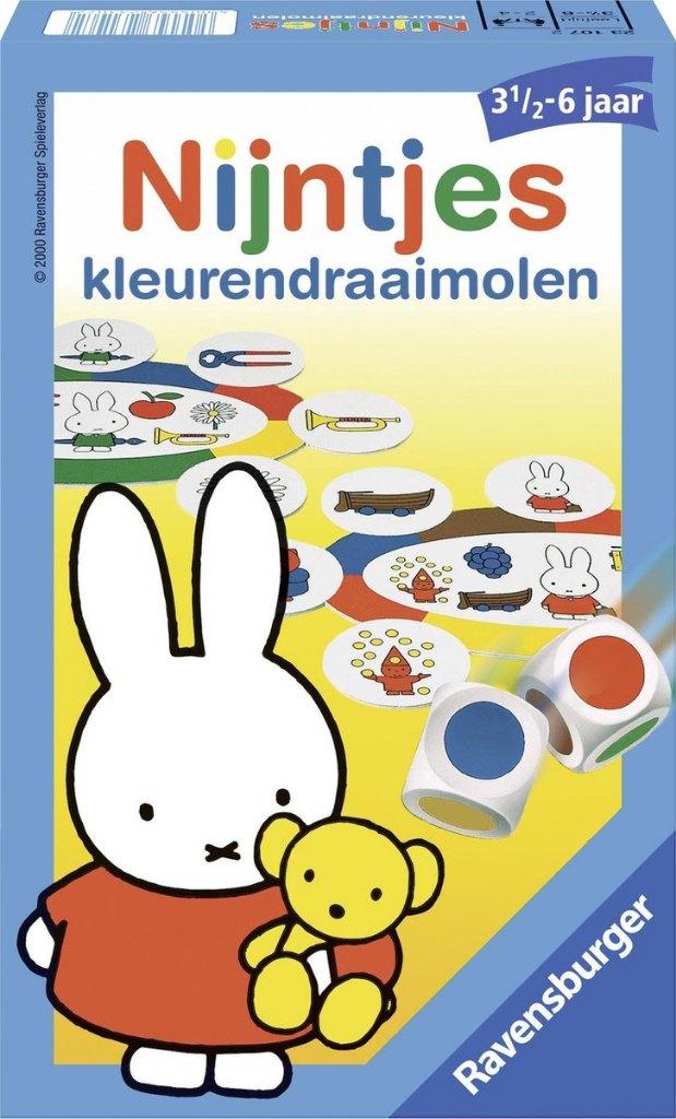 Nijntjes Kleurendraaimolen, Een of twee spelers, Ophalen of Verzenden, Zo goed als nieuw, Reisspel