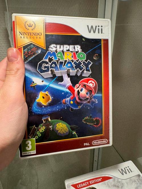 Super Mario galaxy Wii, Spelcomputers en Games, Games | Nintendo Wii, Zo goed als nieuw, Ophalen of Verzenden