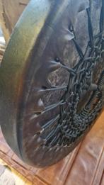 Zwart bruine drum rond, Ophalen of Verzenden, Nieuw