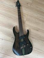 Ibanez RGIM7BC 7-String Multiscale – EMG 808 – Iron Label, Ophalen, Zo goed als nieuw, Solid body, Ibanez