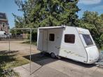 Sterckeman caravan | Zeer goed + compleet uitgerust, Caravans en Kamperen, Caravans, Luifel, Standaardzit, Sterckeman, Dwarsbed