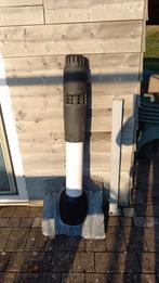 Dakschouw - Dakdoorvoer, Doe-het-zelf en Verbouw, Dakpannen en Dakbedekking, Ophalen, Kunststof, Gebruikt, Zwart