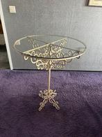 Brocante bijzettafel, Ophalen, Overige materialen, Gebruikt, Rond