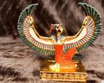 Egyptische godin Isis kunstgouden beeld, Ophalen of Verzenden