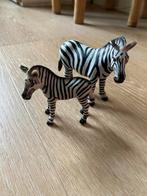 Schleich Zebra Moeder met Veulen, Ophalen of Verzenden, Zo goed als nieuw