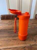 Tupperware drinkfles met citruspers, Huis en Inrichting, Keuken | Tupperware, Ophalen of Verzenden, Oranje