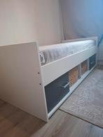 Eenpersoonsbed (90X200 cm), Kinderen en Baby's, Kinderkamer | Bedden, Ophalen, 85 tot 100 cm, Zo goed als nieuw, Matras