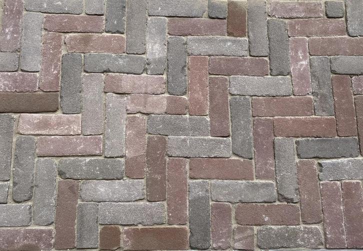 Gebakken Dikformaat Berkel Getrommeld, Tuin en Terras, Tegels en Klinkers, Nieuw, Klinkers, Overige materialen, 10 m² of meer