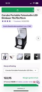 Caruba fotostudio thuis, Ophalen, Nieuw, Complete fotostudio