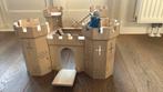Houten  kasteel, Hobby en Vrije tijd, Modelbouw | Figuren en Diorama's, Ophalen, Gebruikt, 1:50 of kleiner