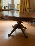 Mahoniehouten biedemeier eettafel met prachtige poot, Antiek en Kunst, Ophalen