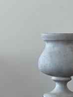 Aardewerk vaas (set van 2), Huis en Inrichting, Woonaccessoires | Vazen, Wit, Aardewerk of Porselein, Ophalen of Verzenden, Zo goed als nieuw